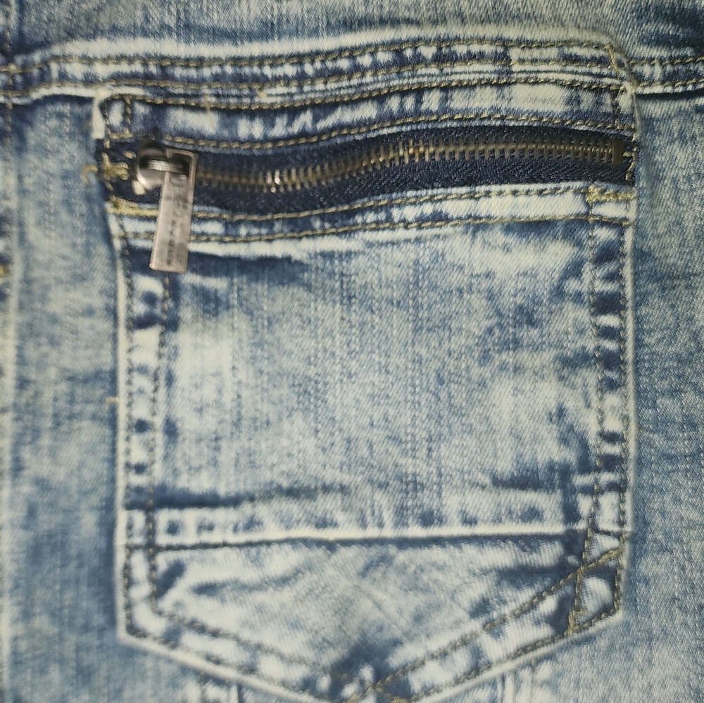 Sean John Light Blue Denim Jacket - Picture 3 of 7